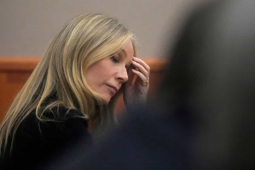 <p>Gwyneth Paltrow during her court hearing earlier this year (AP Photo/Rick Bowmer)</p>