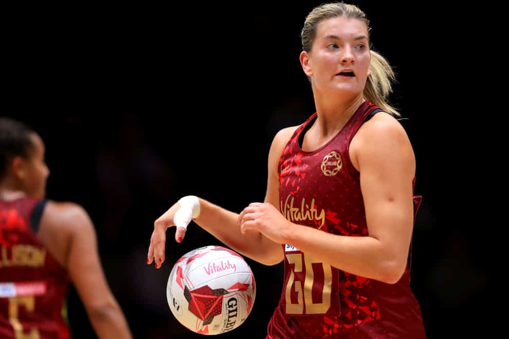 England netballer Fran Williams stressed that ‘everyone needs support’ following the launch of NETBALLHer (Bradley Collyer/PA)