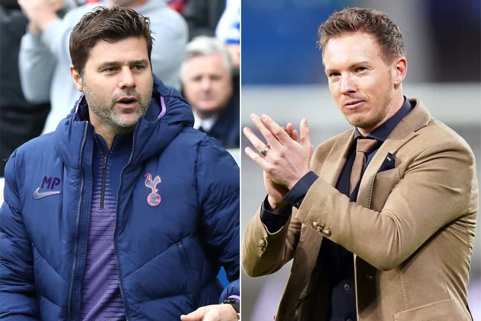 Pochettino and Nagelsmann are two names in the frame for the Chelsea job (PA Images)
