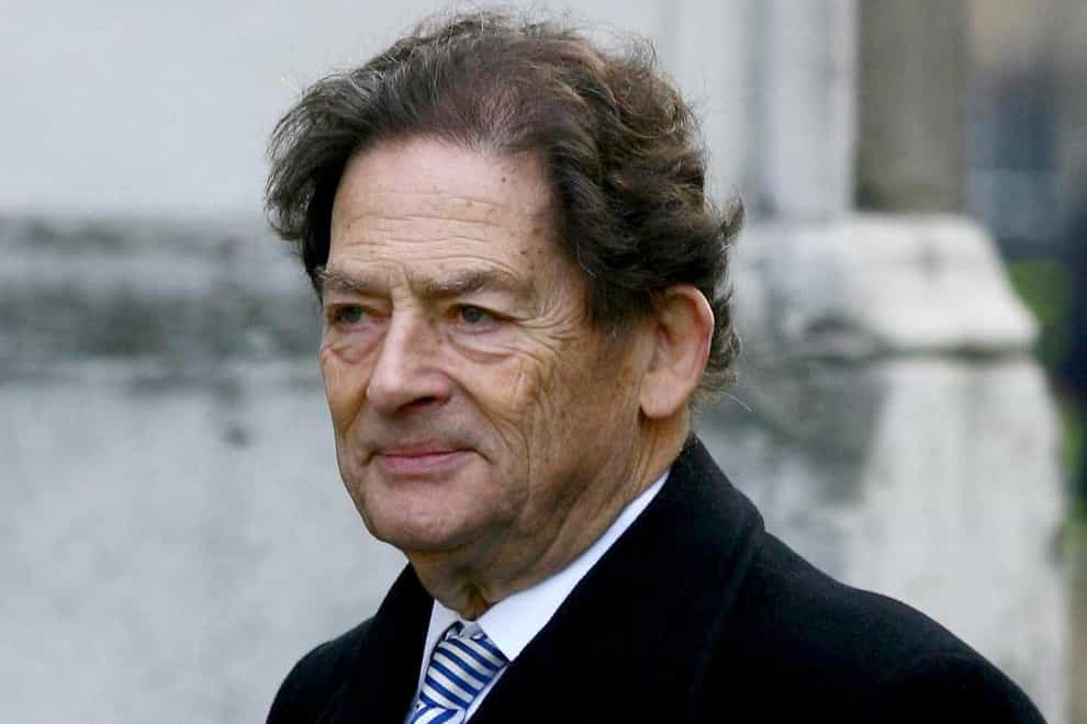 Nigel Lawson (Gareth Fuller/PA)