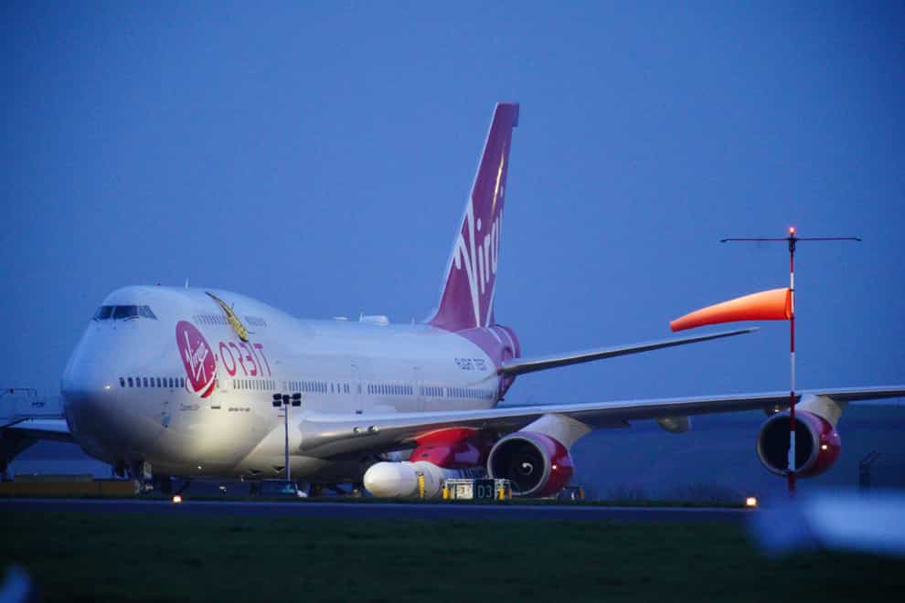 Sir Richard Branson’s satellite launch company Virgin Orbit has filed for Chapter 11 bankruptcy in the US after failing to secure rescue funding (Ben Birchall/PA)