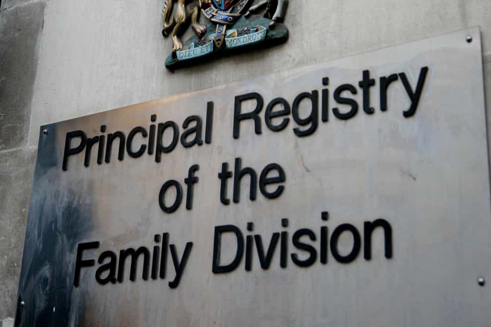 A judge in the Family Division of the High Court in London said parental “abduction” of children was a “scourge” (PA)