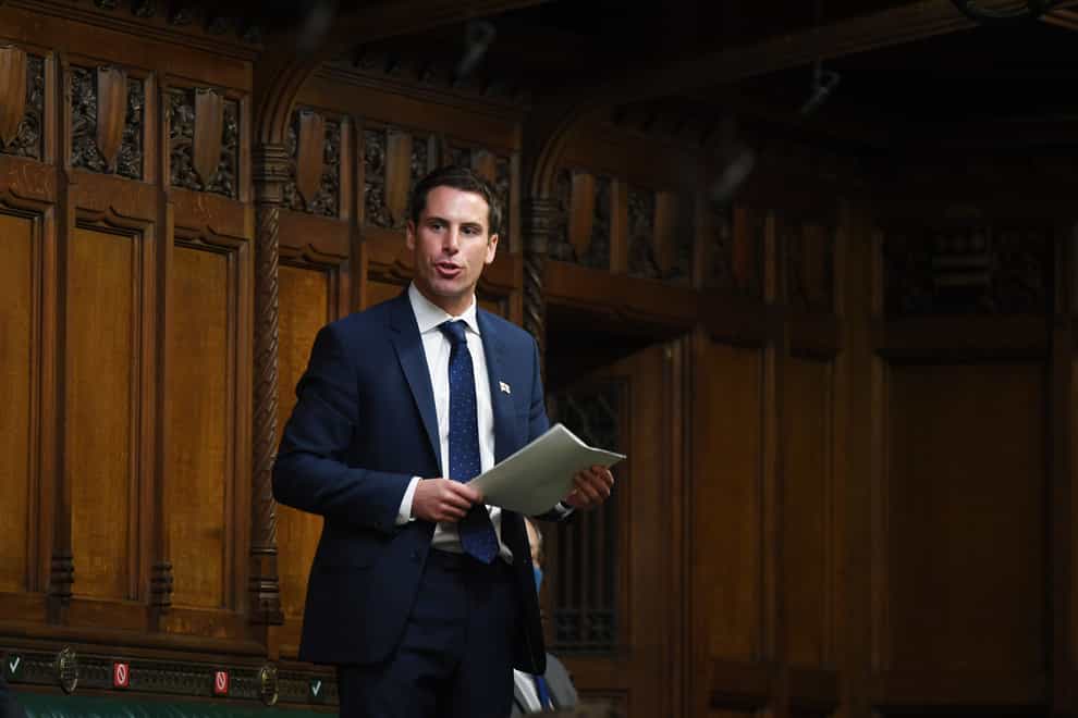 Scott Benton MP (UK Parliament/Jessica Taylor/PA)