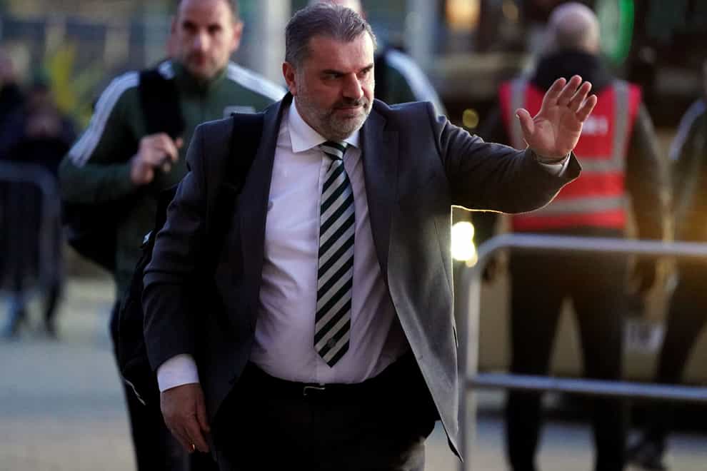 Ange Postecoglou’s side can go 12 points clear (Andrew Milligan/PA)