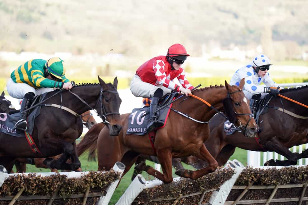 Risk Belle needed the help of the stewards (Mike Egerton/PA)