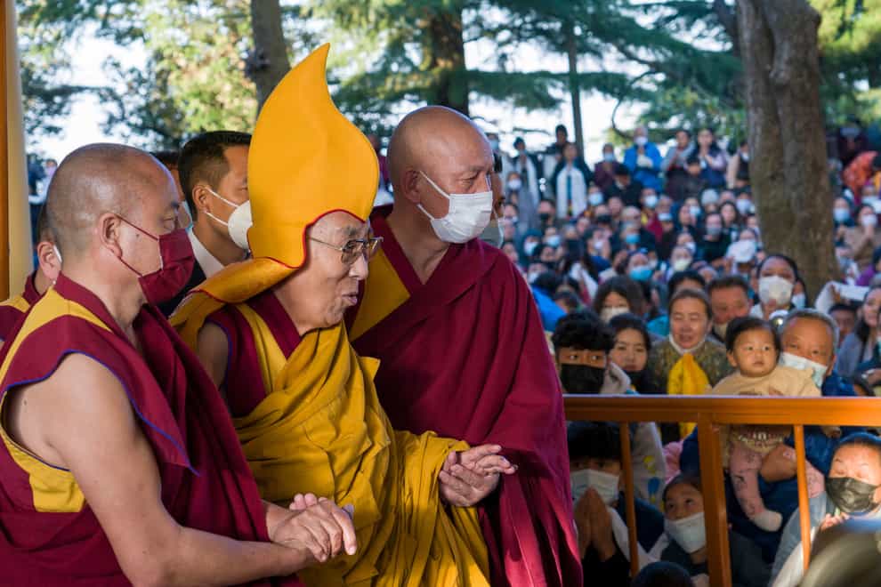 Tibetan spiritual leader the Dalai Lama (AP)
