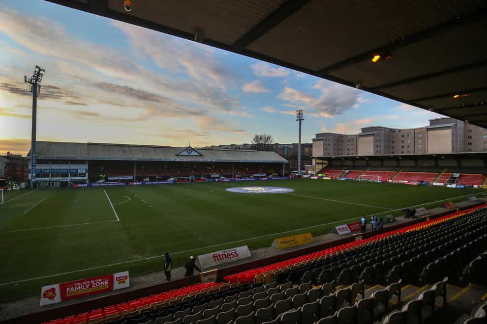 Partick Thistle have made an appeal to fans after alleged racist comments at Firhill (Jane Barlow/PA)