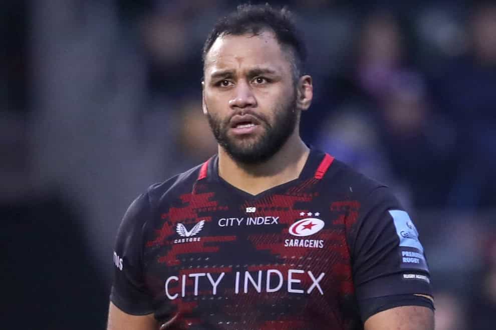 Billy Vunipola will miss the business end of the season because of a knee injury (Ben Whitley/PA)