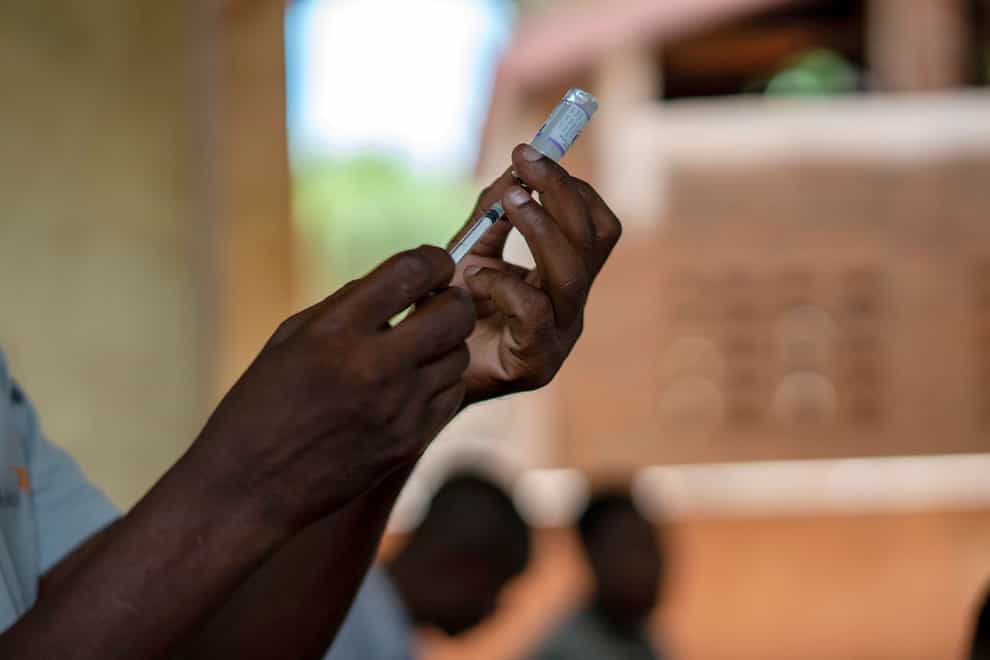 Ghana’s Food and Drug Authority has granted full approval for children between five and 36 months to be given a new malaria vaccine (Jerome Delay/AP/PA)