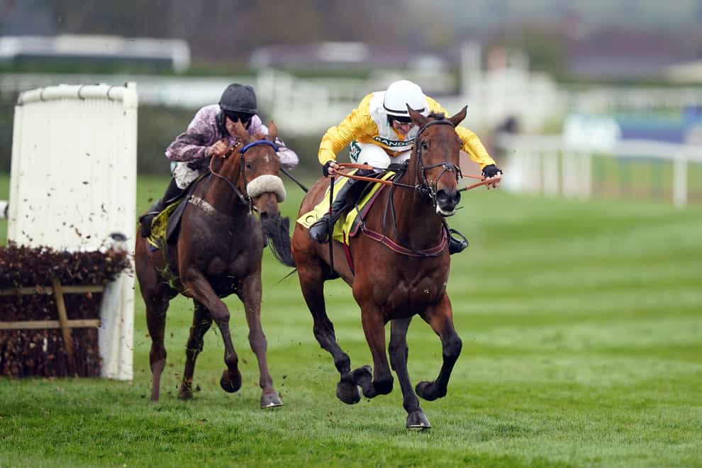 Apple Away leads the way at Aintree (Mike Egerton/PA)