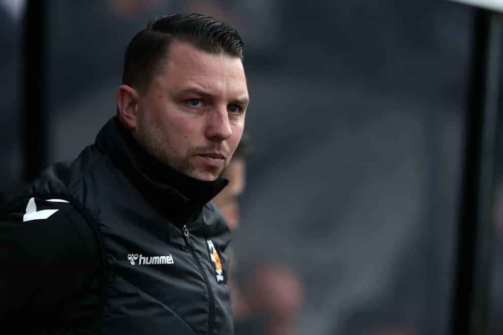Cambridge United manager Mark Bonner says there is work to do (George Tewkesbury/PA)