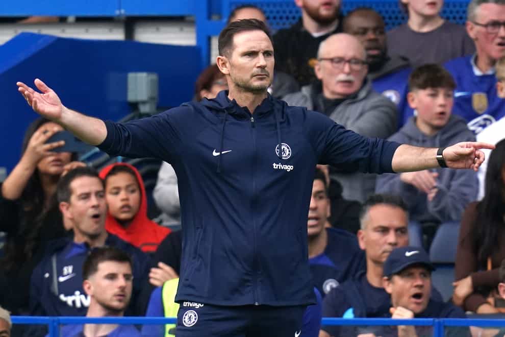 Frank Lampard’s Chelsea lost again (John Walton/PA)