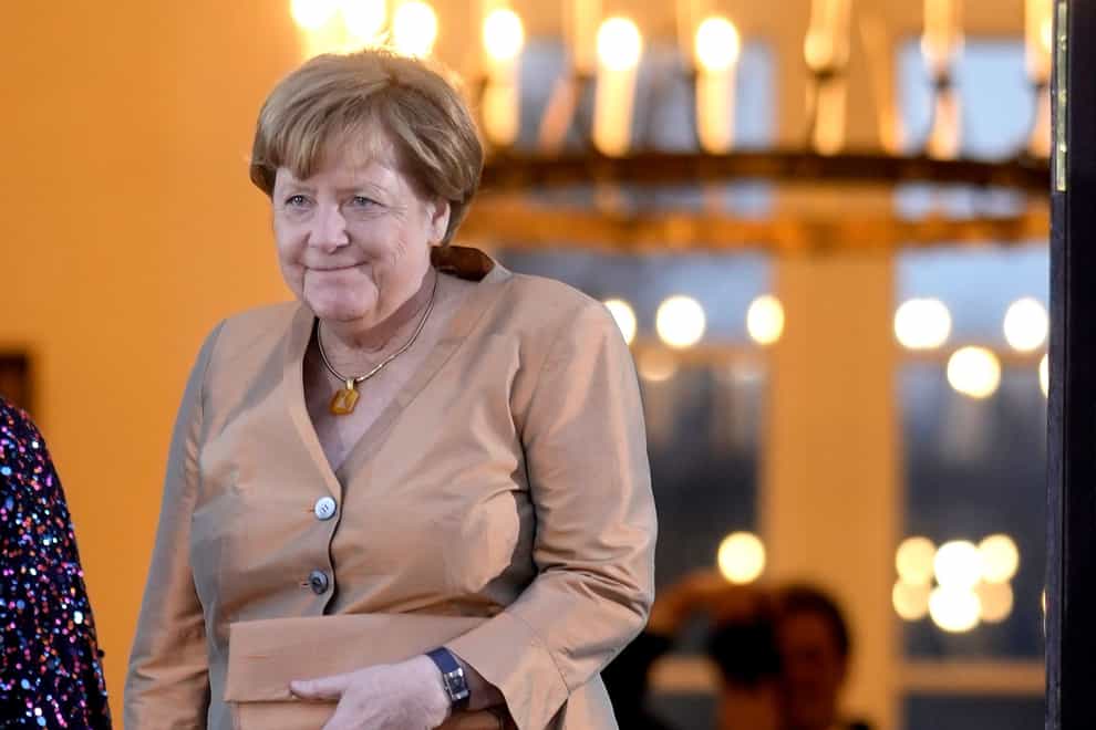 Former German chancellor Angela Merkel (Markus Schreiber/AP)