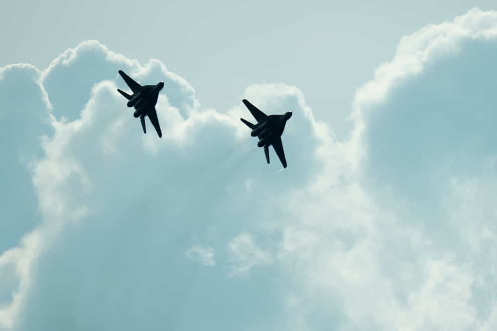 Slovakia has delivered the remaining nine of the 13 Soviet-era MiG-29 fighter jets it promised to Ukraine, the Slovak Defence Ministry said on Monday (Petr David Josek/AP)