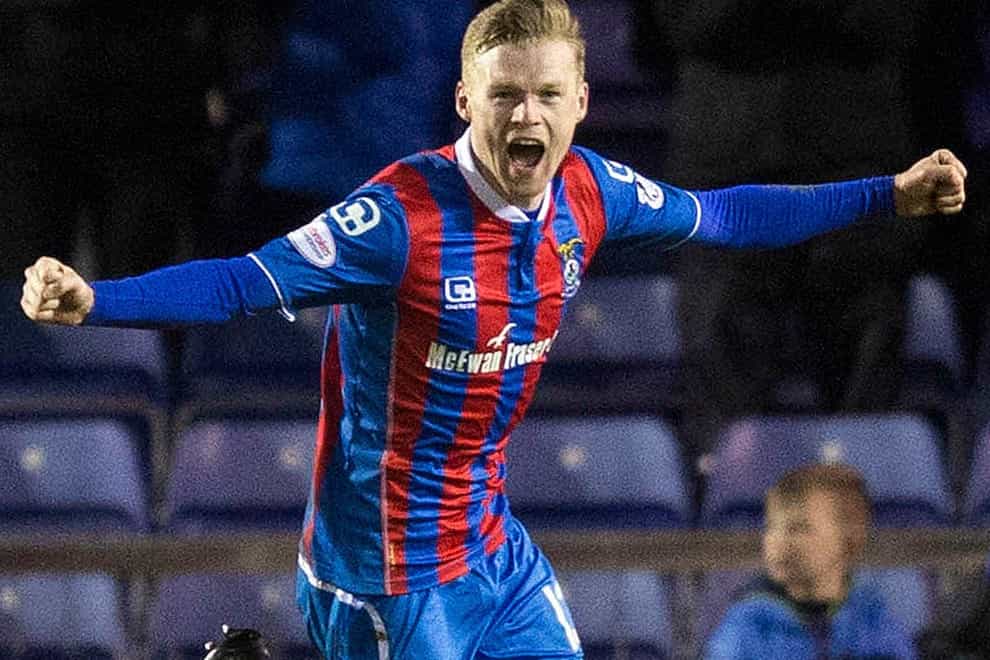 Billy Mckay claimed Inverness’ late winner (Jeff Holmes/PA)