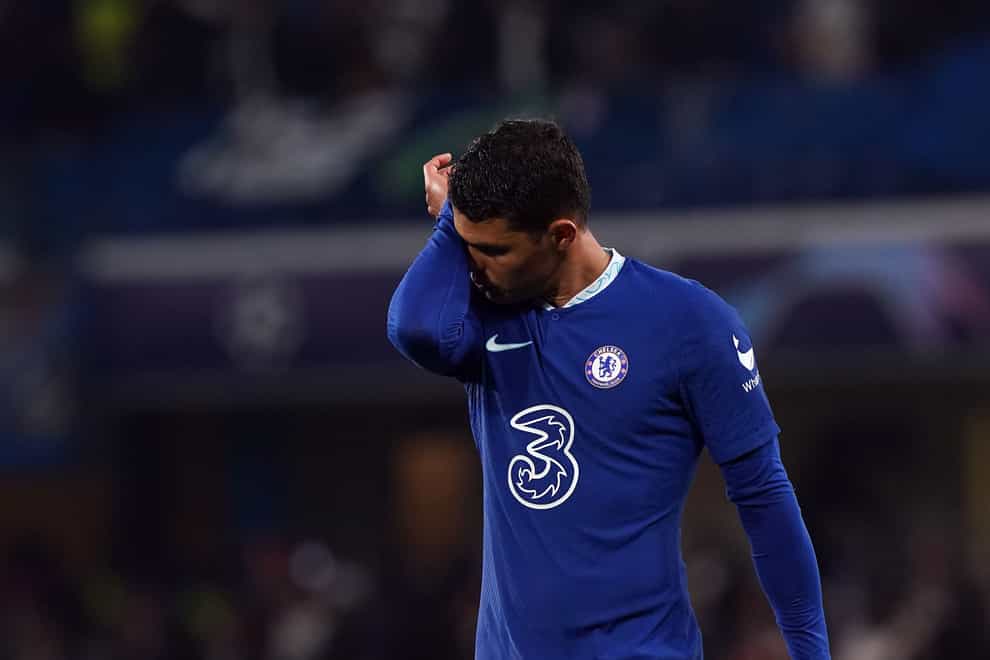 Thiago Silva offered a frank assessment of Chelsea’s plight following the club’s Champions League exit (Nick Potts/PA)