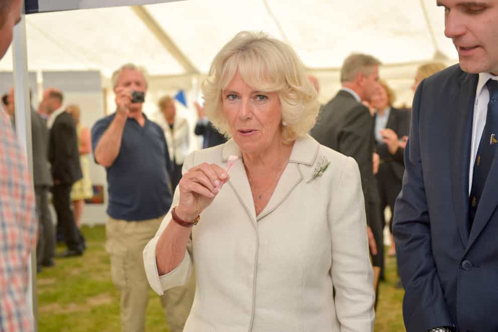 Camilla’s son says she will want her coronation menu to be free of chilli and garlic (Ben Birchall/PA)
