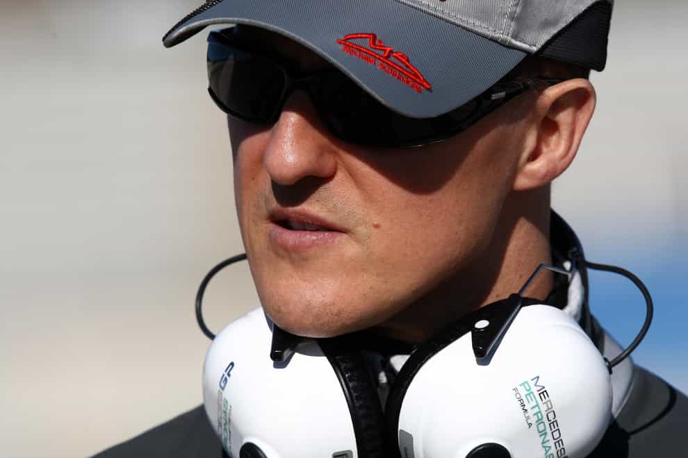 Michael Schumacher in 2010 (David Davies/PA)