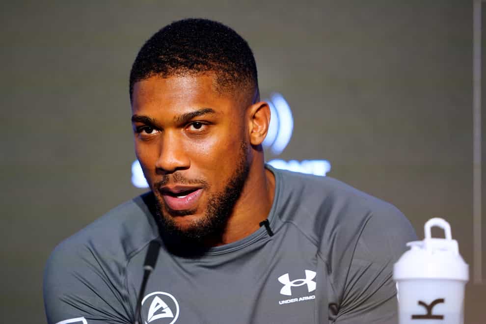 Anthony Joshua is eyeing a December bout with Deontay Wilder (Zac Goodwin/PA)