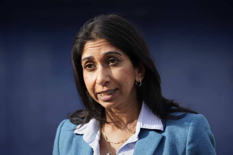 Home Secretary Suella Braverman will consider if new laws are needed to tackle sex for rent (Danny Lawson/PA)
