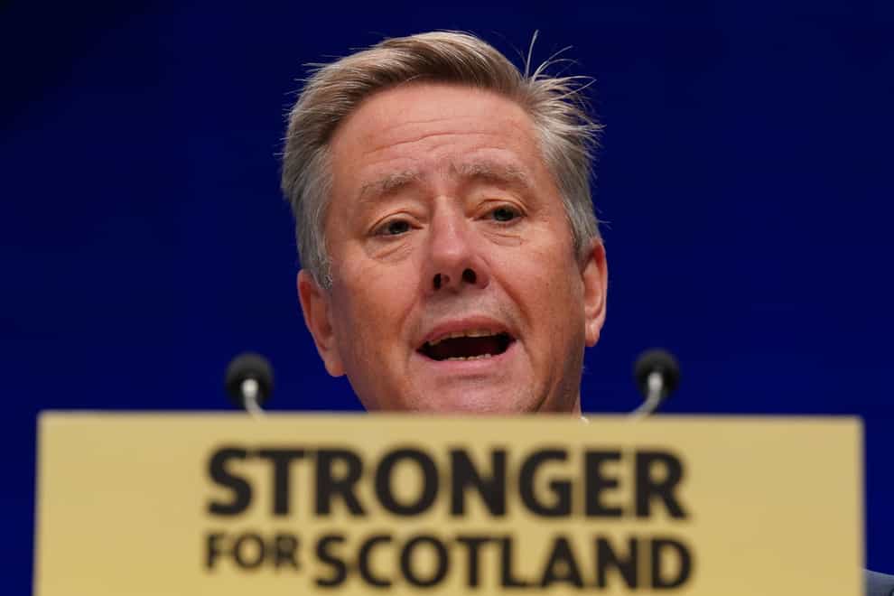 SNP depute leader Keith Brown has condemned the Scottish Tories for their hypocrisy over Tory peer Lord Frost’s comments on devolution. (Andrew Milligan/PA)