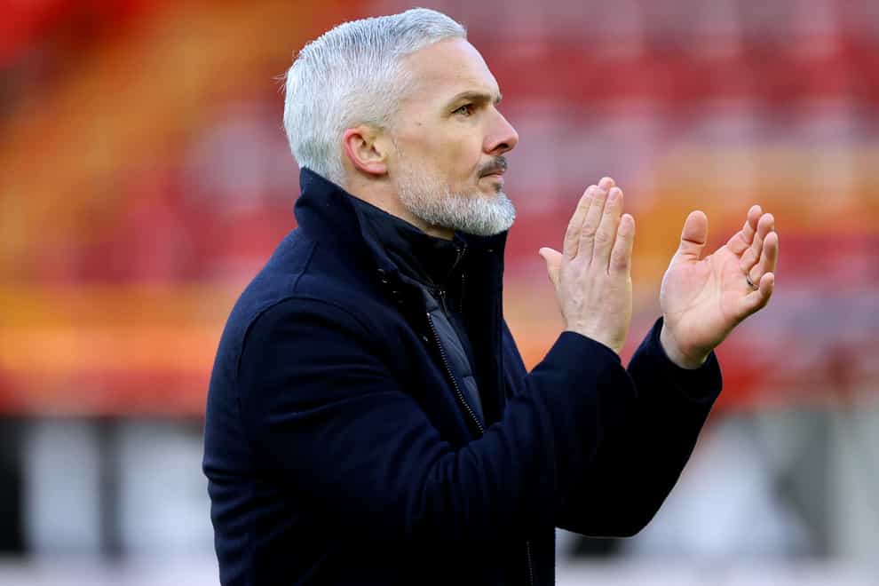 Jim Goodwin’s side are in good form (Steve Welsh/PA)