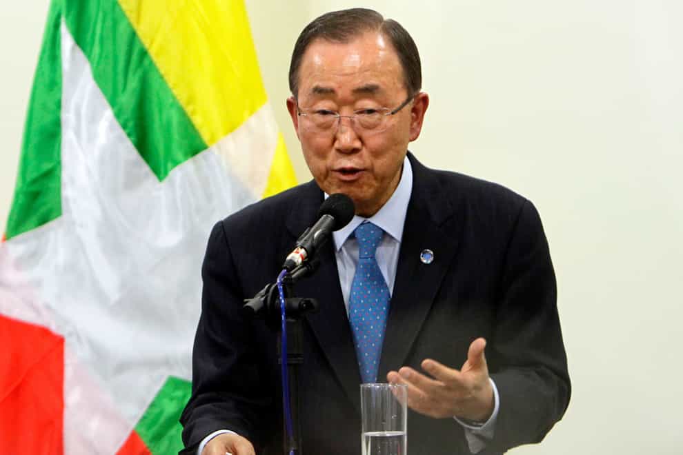 UN secretary general Ban Ki-moon (AP)