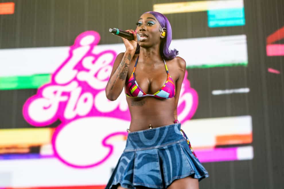 Performer Flo Milli wore a Noughties-inspired outfit to perform at Coachella (Amy Harris/AP)