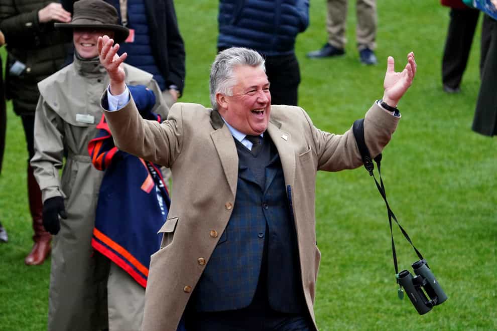 Trainer Paul Nicholls will be champion for a 14th time (Tim Goode/PA)