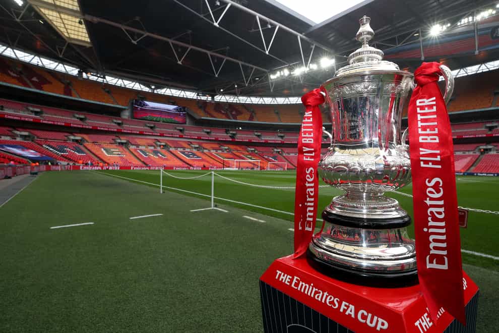 The FA Cup final between Manchester City and Manchester United will kick off no later than 4.45pm on police advice (Nick Potts/PA)