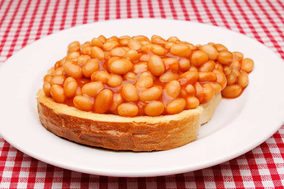 Beans on toast may be ultra-processed but can still be part of a healthy diet, the British Nutrition Foundation has said (Alamy/PA)
