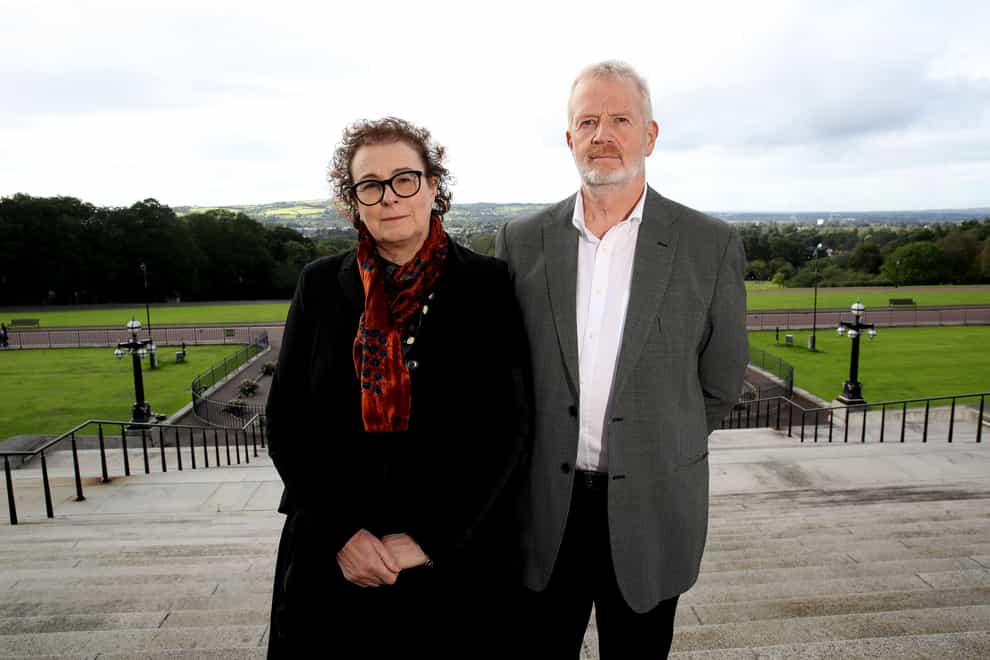 Liz and Charles Ritchie have campaigned against gambling harms since the death of their son in 2017 (William Cherry/Presseye/PA)