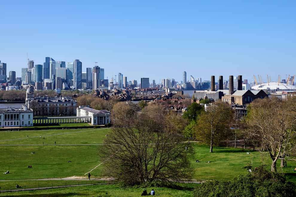 Greenwich Park, London (John Walton/PA)