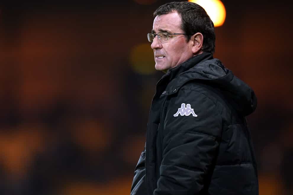 Gary Bowyer’s Dundee were frustrated by Cove Rangers (Mike Egerton/PA)