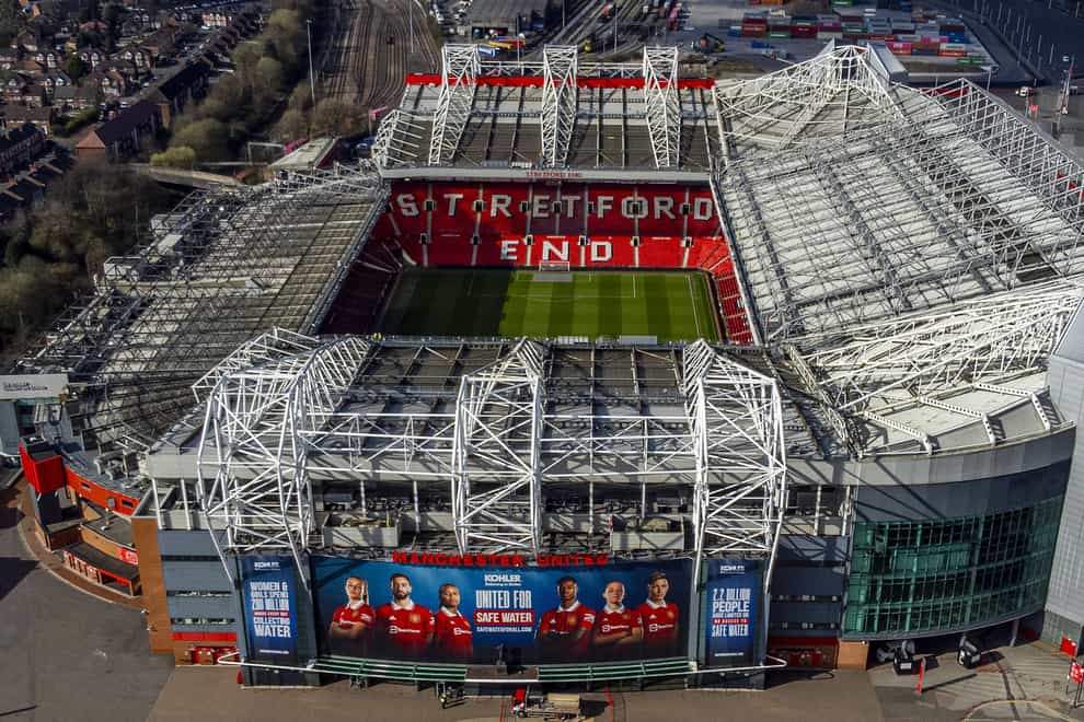Final bids are due to have been submitted in the race to buy Manchester United (Peter Byrne/PA)