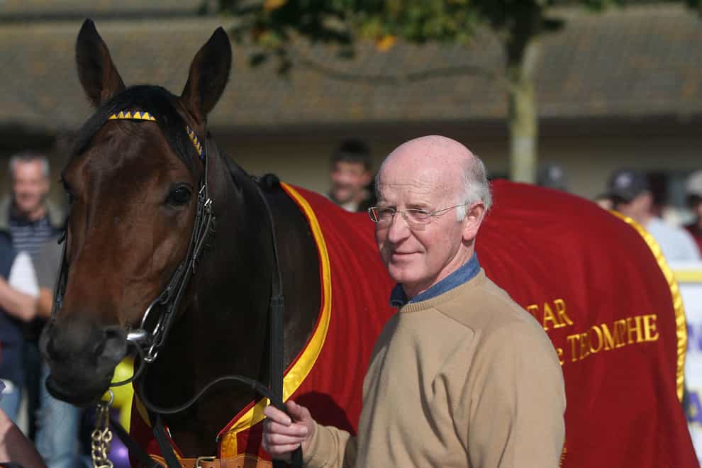 Sea The Stars with John Oxx (Niall Carson/PA)