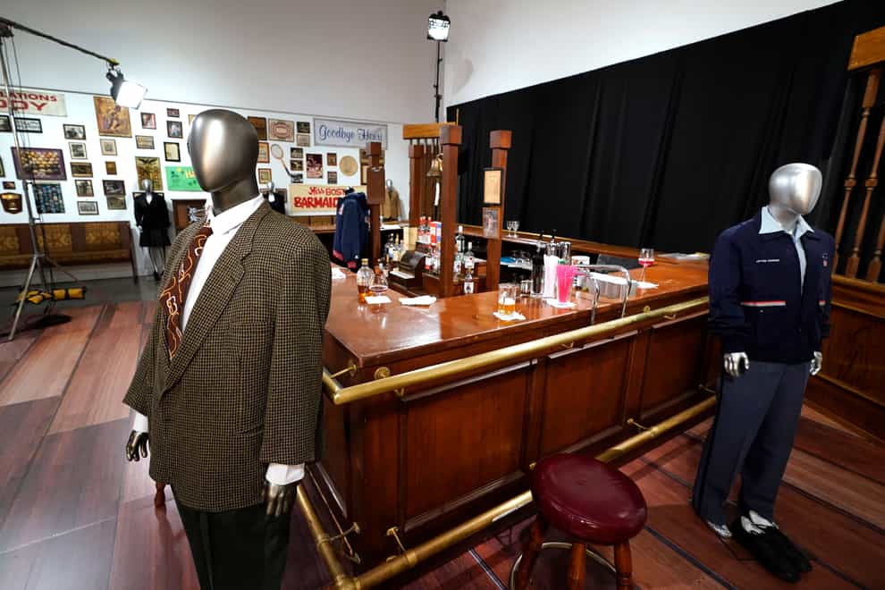 The bar used on the set of Cheers (Tony Gutierrez/AP)