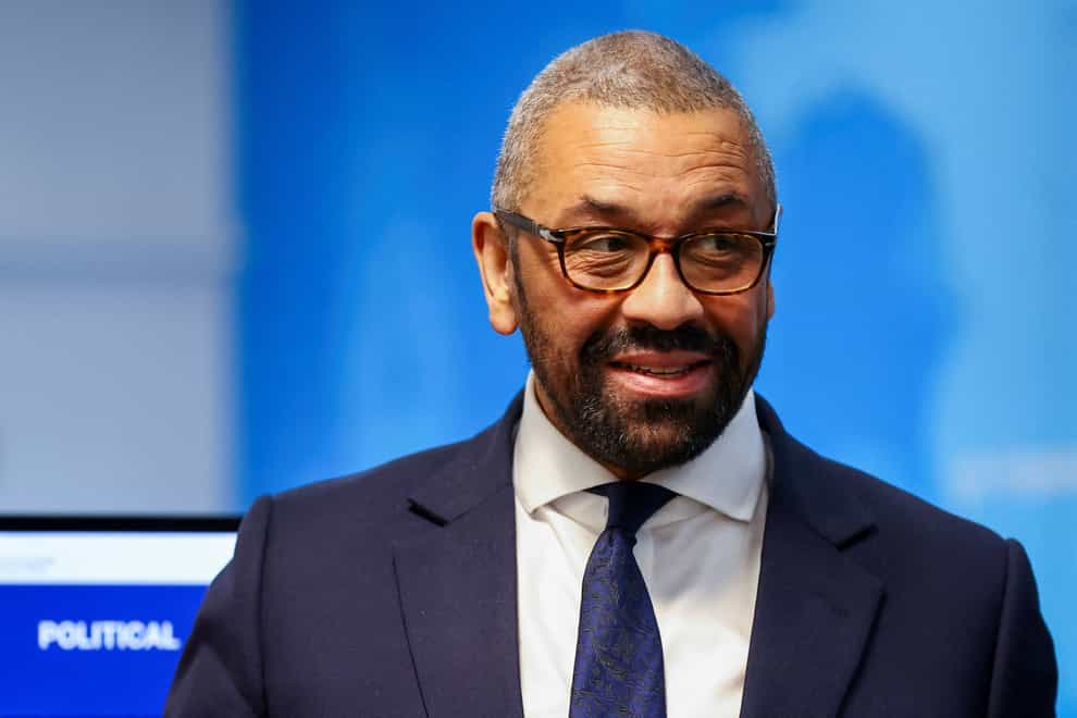 Foreign Secretary James Cleverly said the UK is still helping Britons in Sudan (PA)