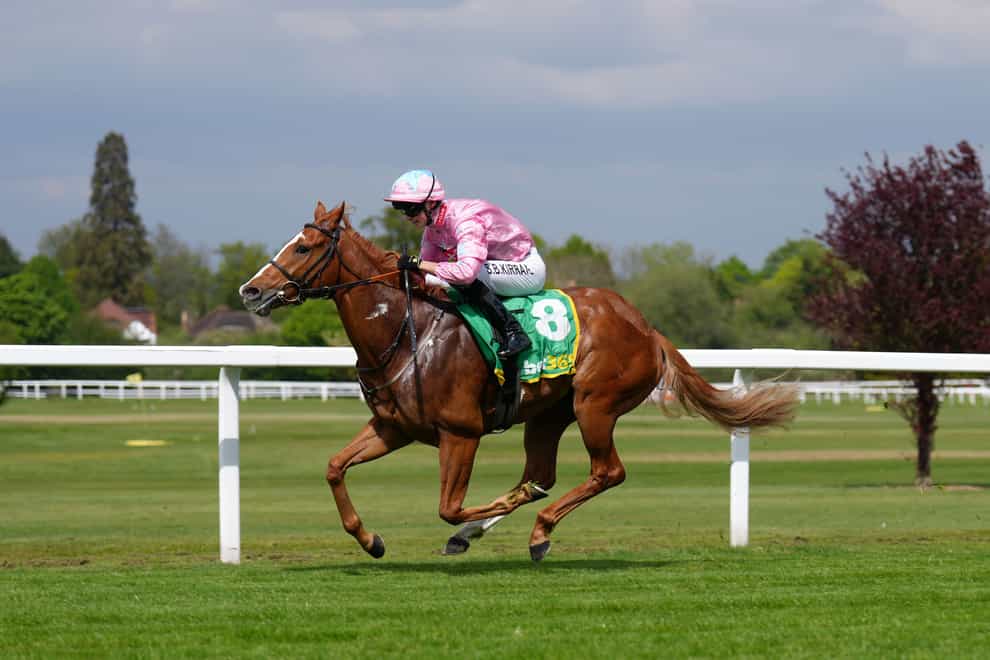 Live In The Dream, here winning at Sandown, runs in the Palace House Stakes at Newmarket on Saturday (John Walton/PA)