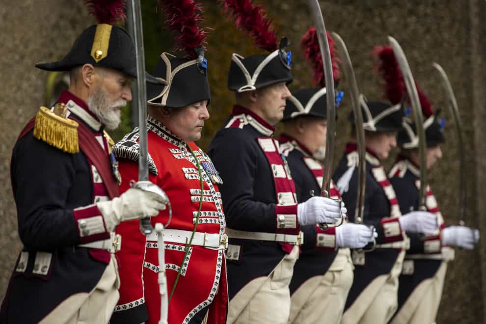 The Hillsborough Fort Guard will take part in a ceremony to mark the coronation of the King (Liam McBurney/PA)