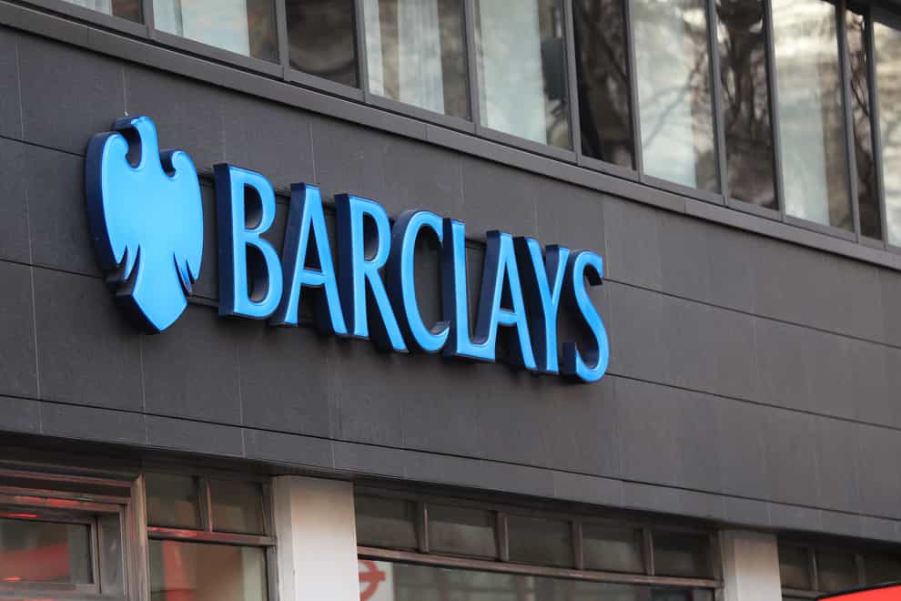 Barclays’ annual meeting for shareholders in central London has been disrupted by protesters (PA)