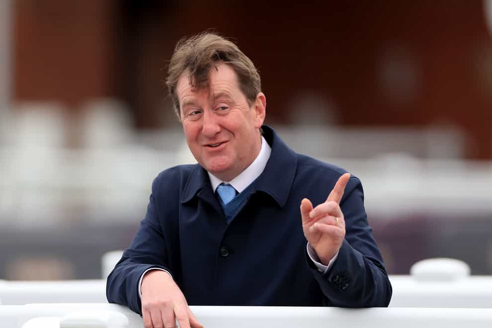 Trainer David Simcock at Newmarket Racecourse. Picture date: Friday May 14, 2021. (Mike Egerton/PA)