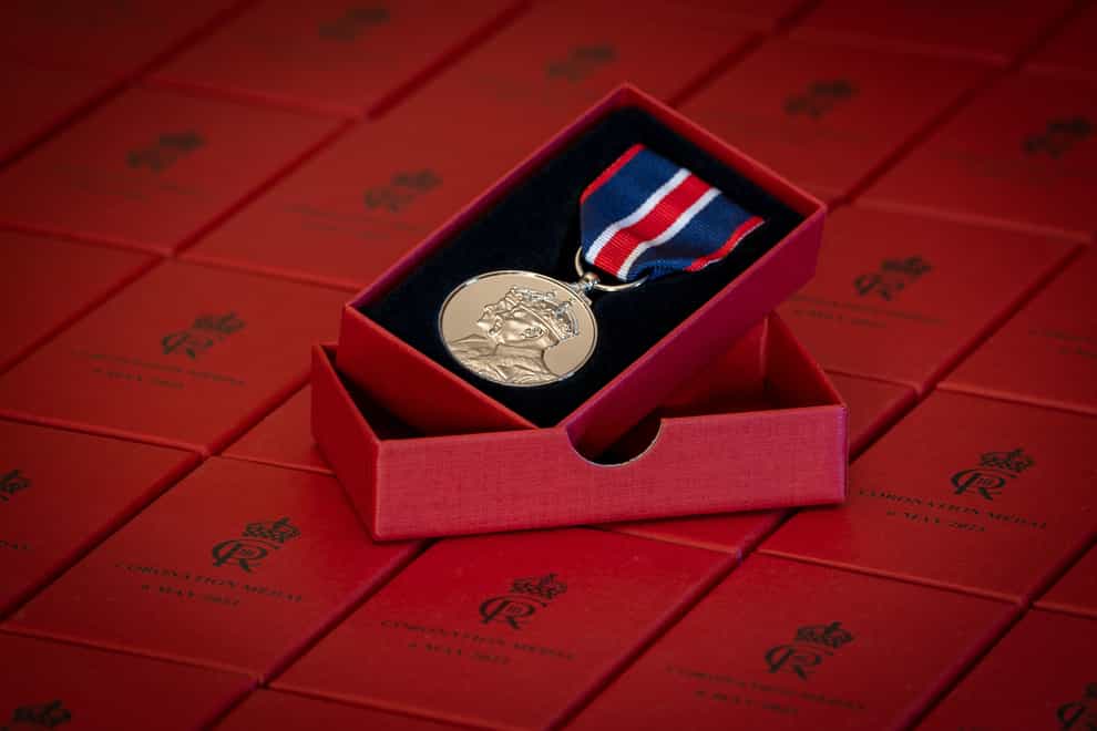 The medal will be given to over 400,000 people (DCMS/PA)