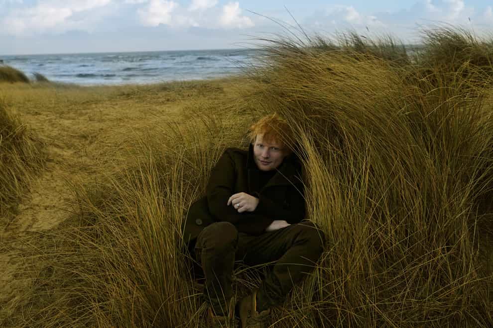 Ed Sheeran has released his latest album (Atlantic/PA)