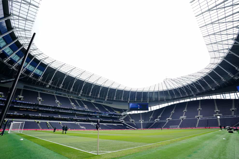 Tottenham Hotspur Stadium will host a double-header for the men’s and women’s teams later this month (Zac Goodwin/PA)