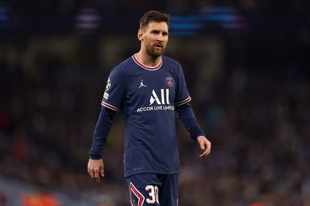 Lionel Messi was reportedly suspended by PSG (Martin Rickett/PA)