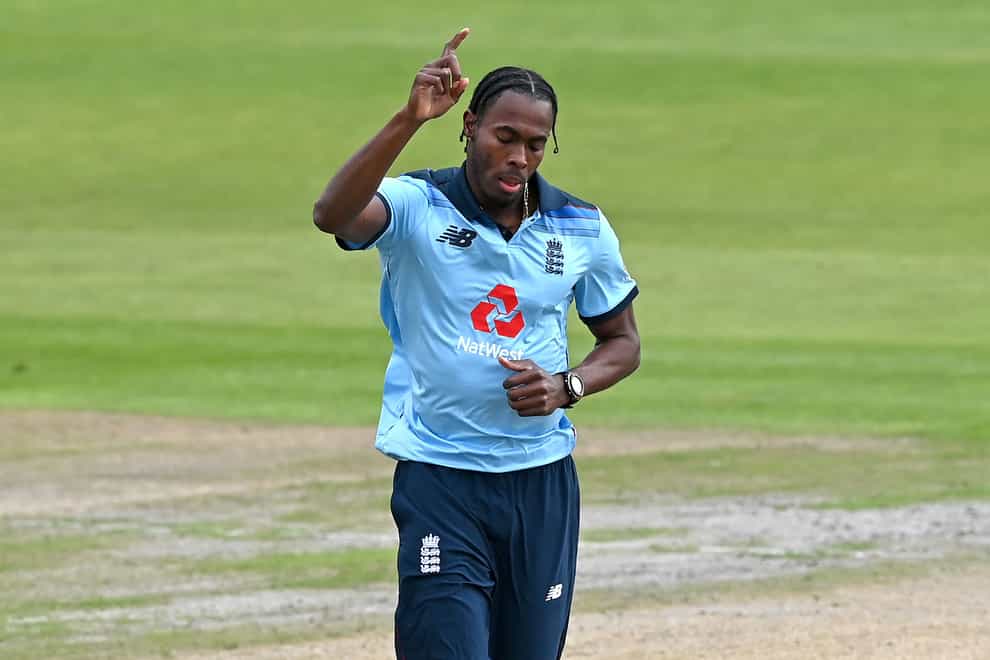 Jofra Archer’s elbow issue has seen him replaced by Chris Jordan in Mumbai Indians IPL squad. (Shaun Botterrill/PA)