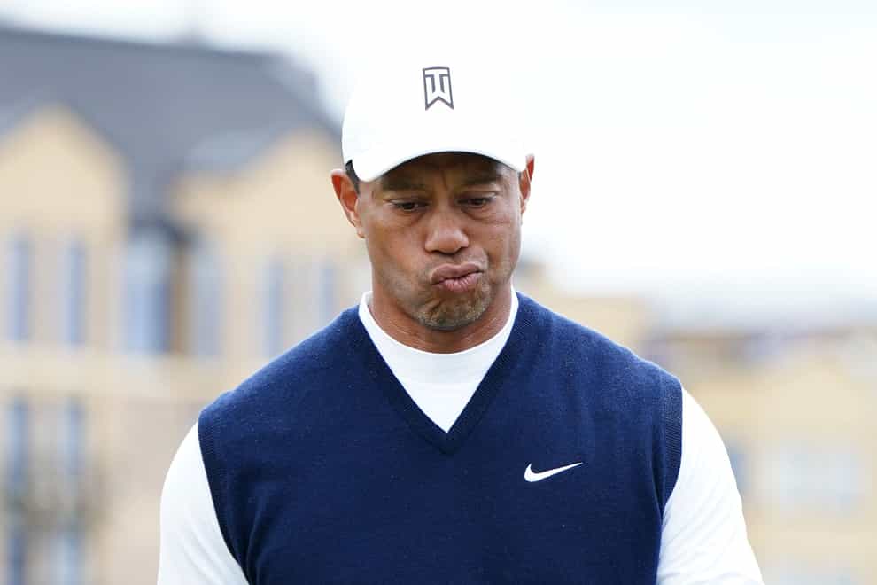 The absence of Tiger Woods from next week’s US PGA Championship was officially confirmed on Wednesday (Jane Barlow/PA)