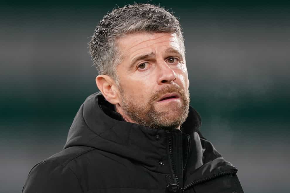 Stephen Robinson has led St Mirren into the top six (Andrew Milligan/PA)