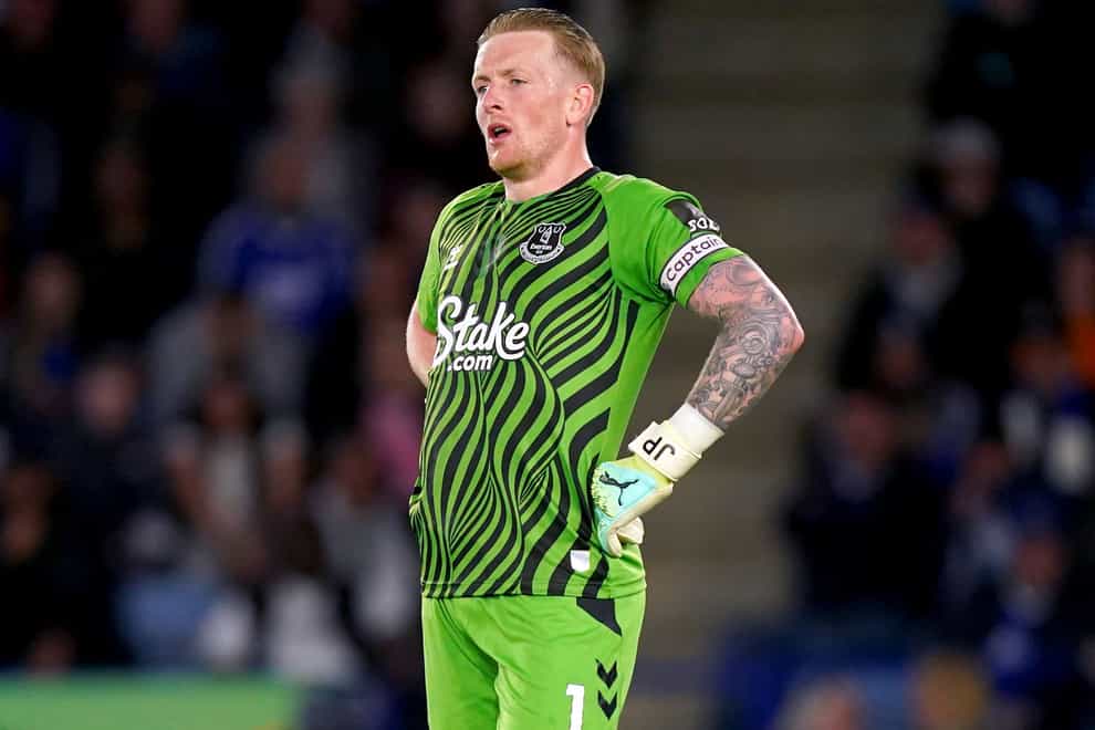 Everton keeper Jordan Pickford found himself in Roy Keane’s firing line after Sunday’s 3-0 Premier League defeat by Manchester City (Mike Egerton/PA)